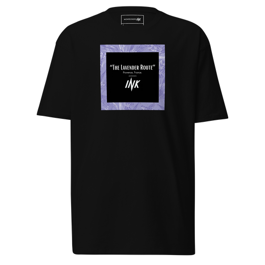 “The Lavender Route” motif Premium tee