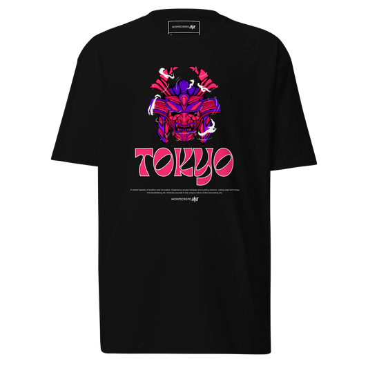 “Tokyo - Samurai” print Premium Tee