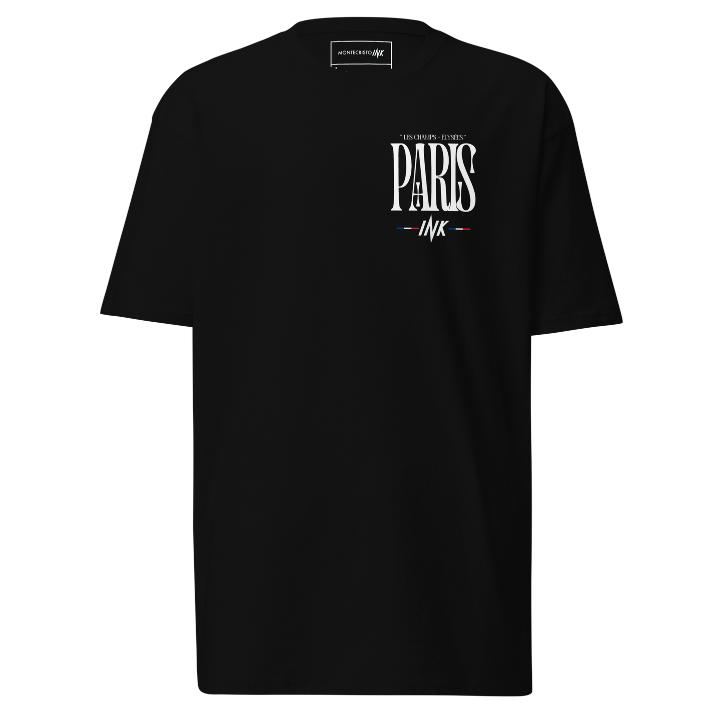 Premium Tee with “LES CHAMPS ELYSÉES, PARIS” Print