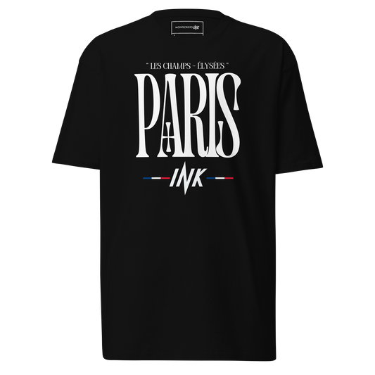 Premium Tee with “LES CHAMPS ELYSÉES, PARIS” Print