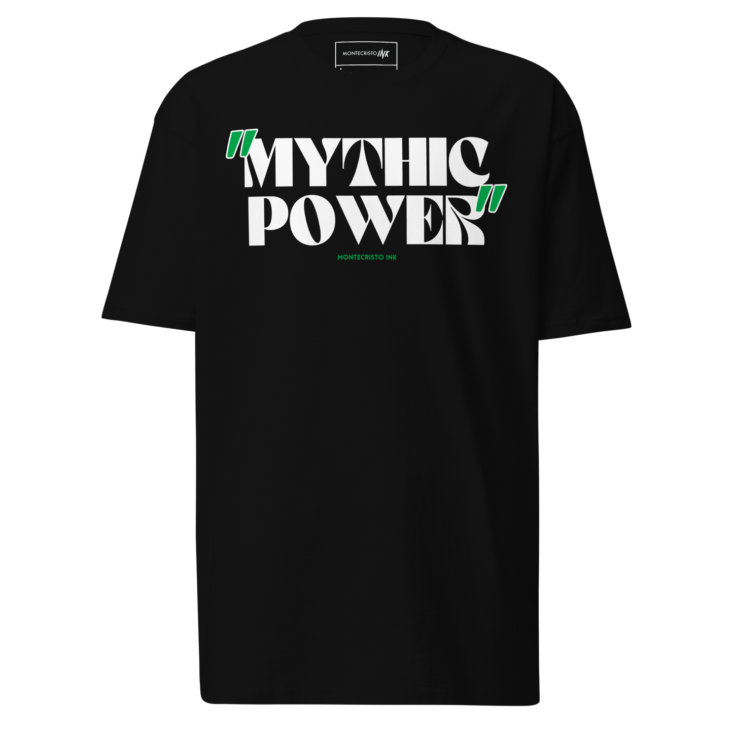 Premium T-shirt with iconic “Mythic Power” motif