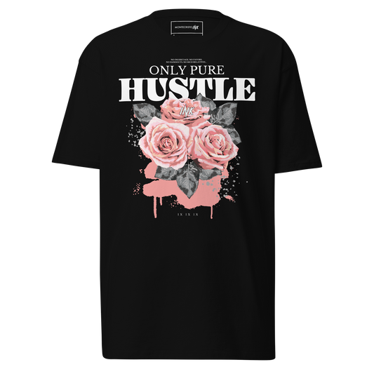 Premium Tee with "Only Pure Hustle" motif