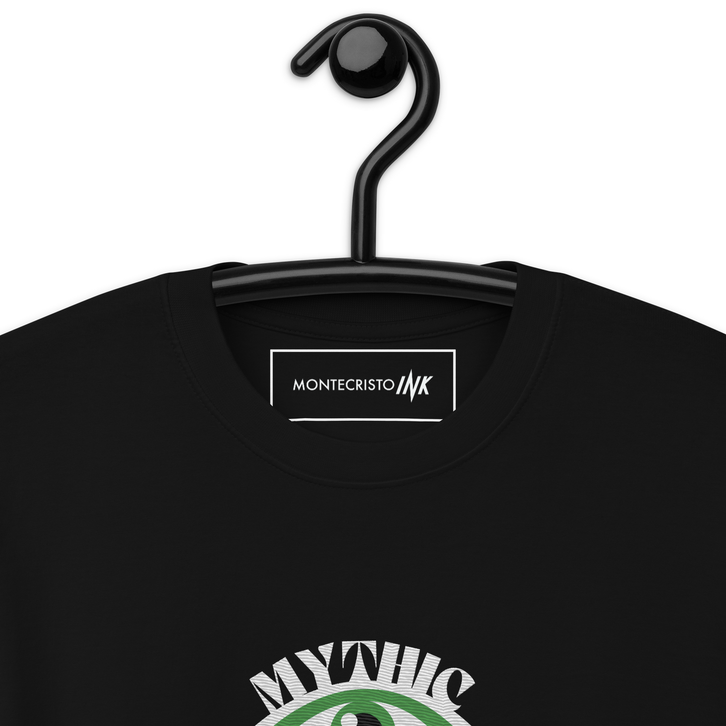 Premium T-shirt with iconic embroidered “Mythic Power” motif