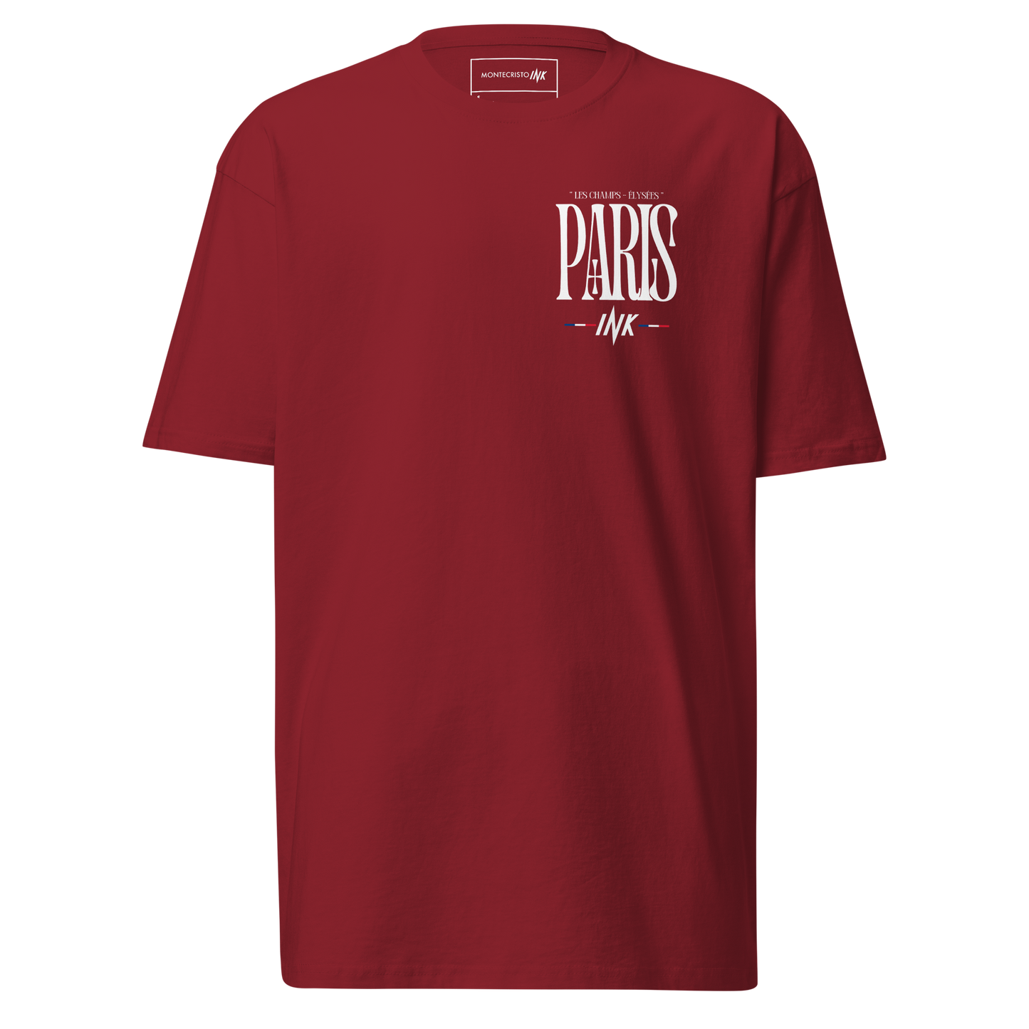 Premium Tee with “LES CHAMPS ELYSÉES, PARIS” Print