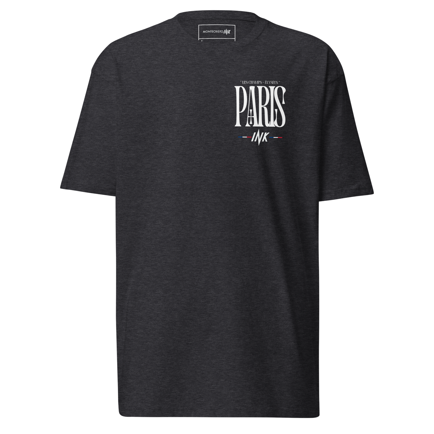 Premium Tee with “LES CHAMPS ELYSÉES, PARIS” Print