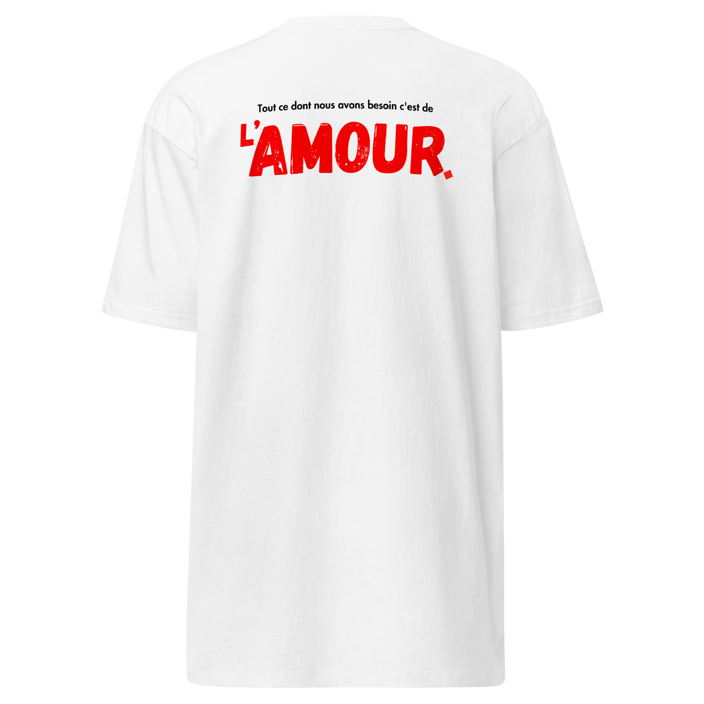 Premium T-shirt with Iconic “AMOUR” motif