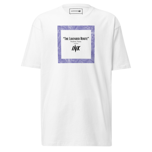 “The Lavender Route” motif Premium tee