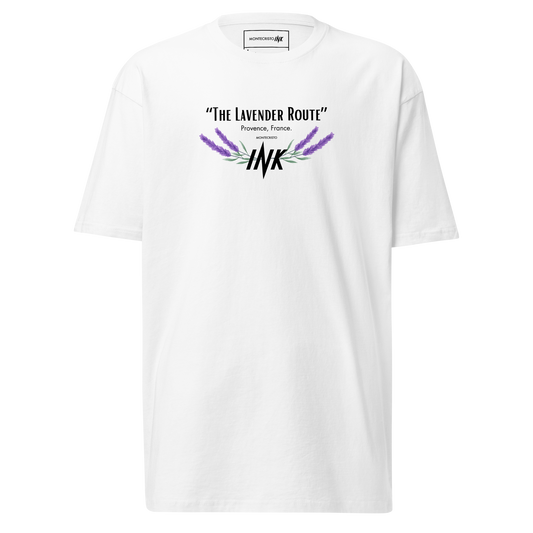 “The Lavender Route” motif Premium tee