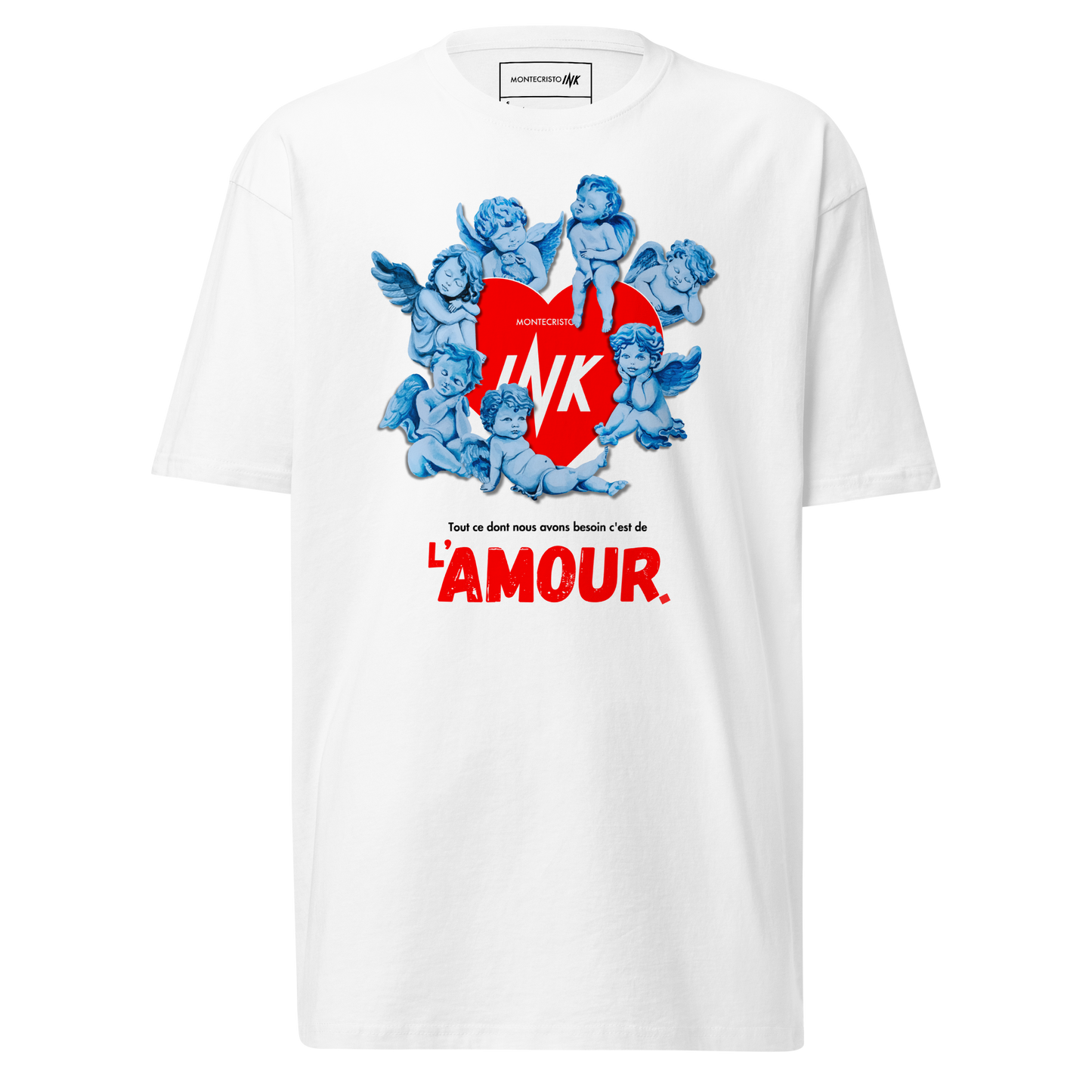 Premium T-shirt with Iconic “AMOUR” motif