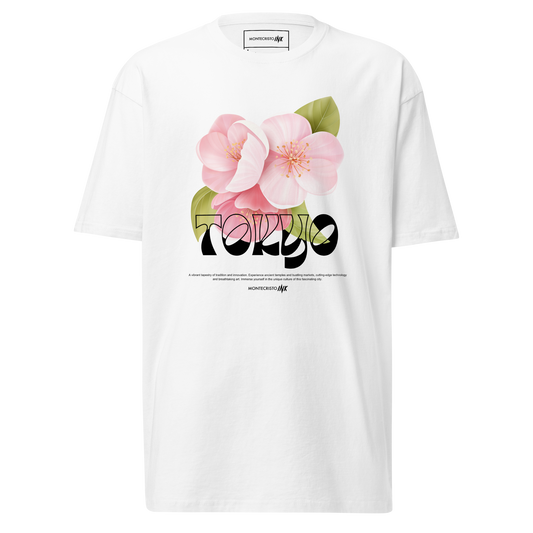 “Tokyo - Spring Sakura” print Premium Tee