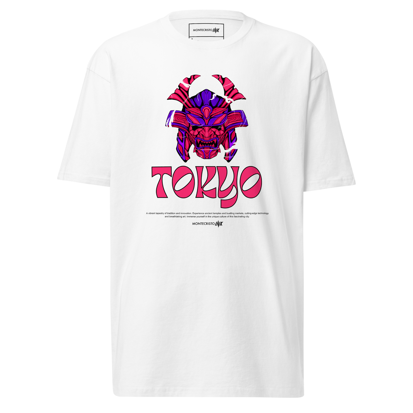 “Tokyo - Samurai” print Premium Tee