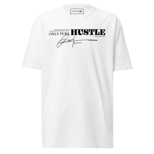 Premium Tee with "Only Pure Hustle" motif