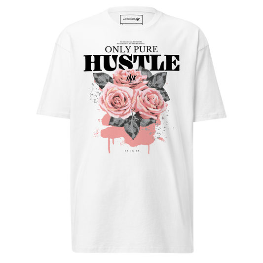 Premium Tee with "Only Pure Hustle" motif