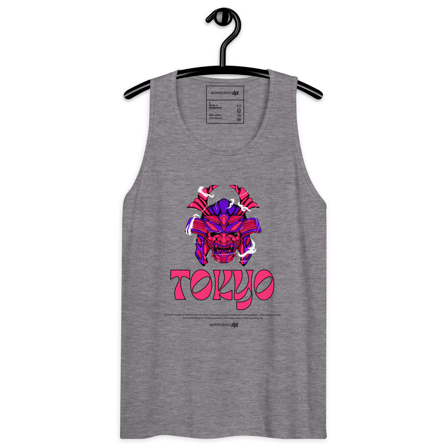 “Tokyo” print EliteBlend Premium Tank Top