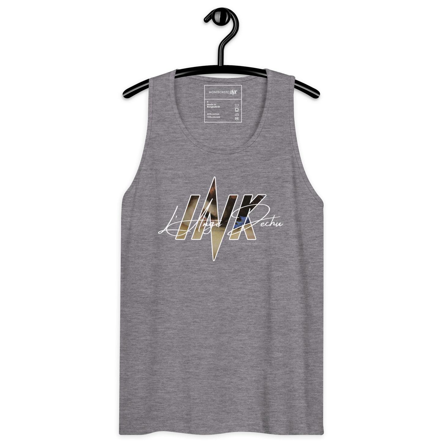 “L'Ange Dechu x Alexandre Cabanel” motif EliteBlend Premium Tank Top