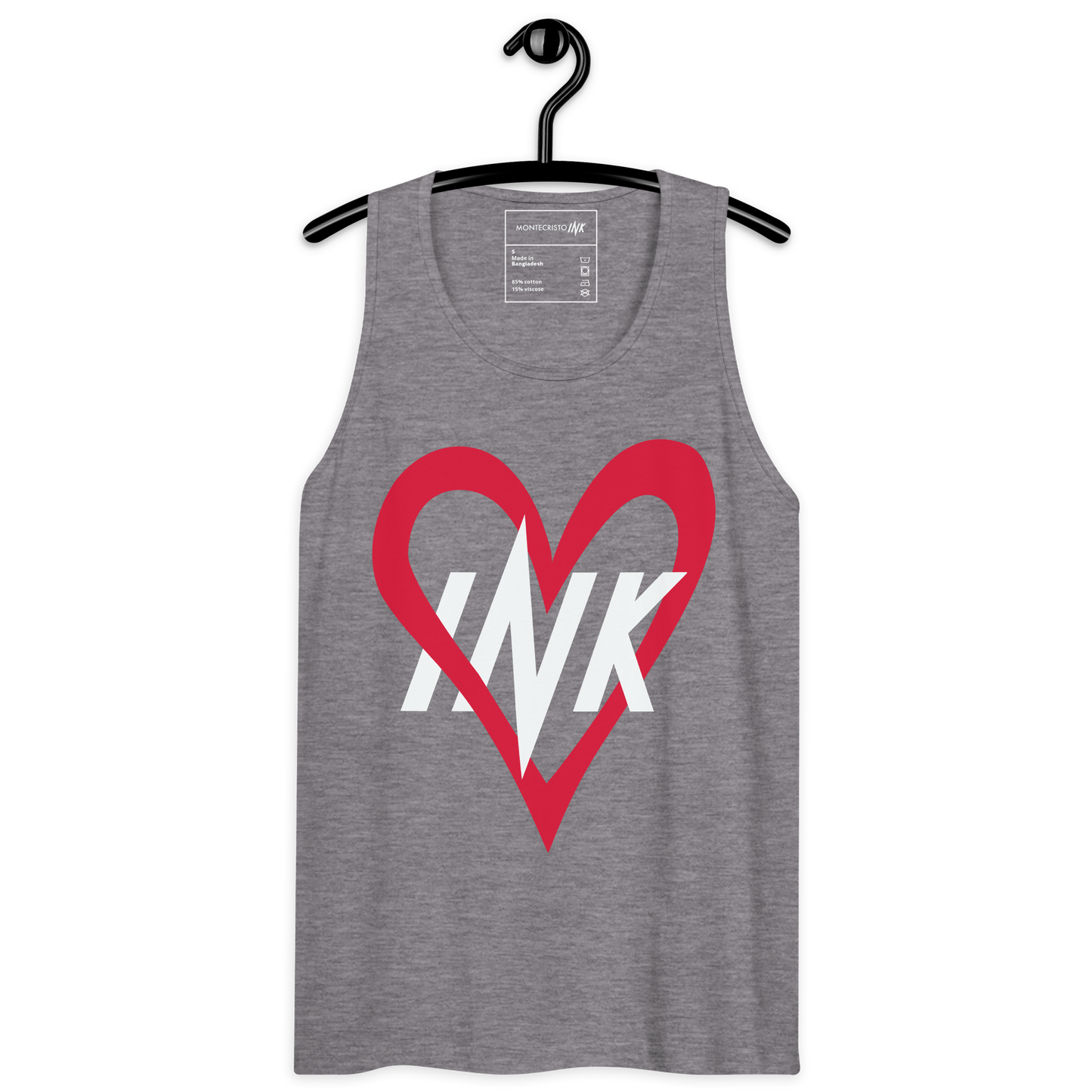 EliteBlend Premium Tank Top with "Ink Love" Iconic motif