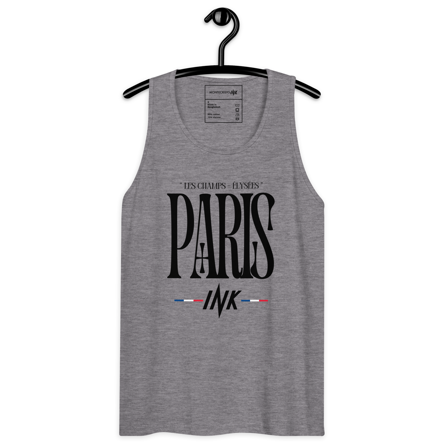 EliteBlend Premium Tank Top with “Arc de Triomphe, Paris” motif