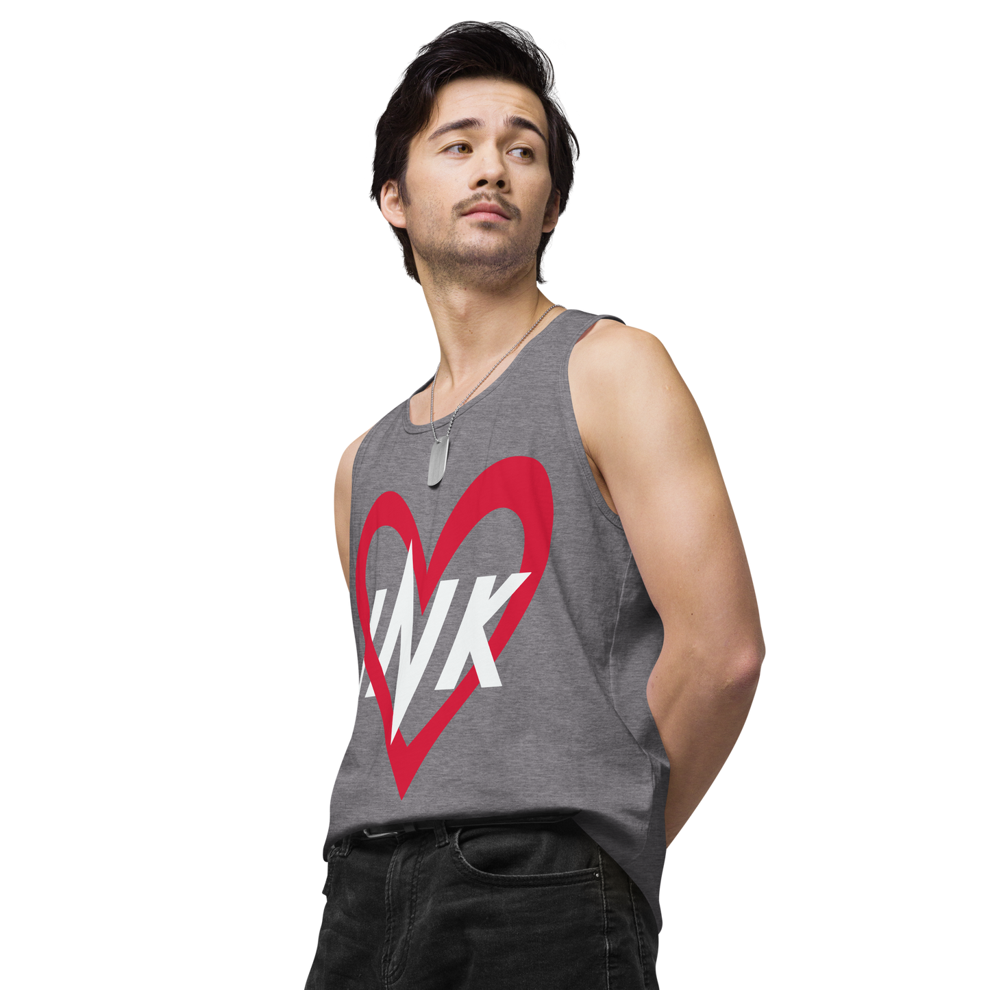 EliteBlend Premium Tank Top with "Ink Love" Iconic motif