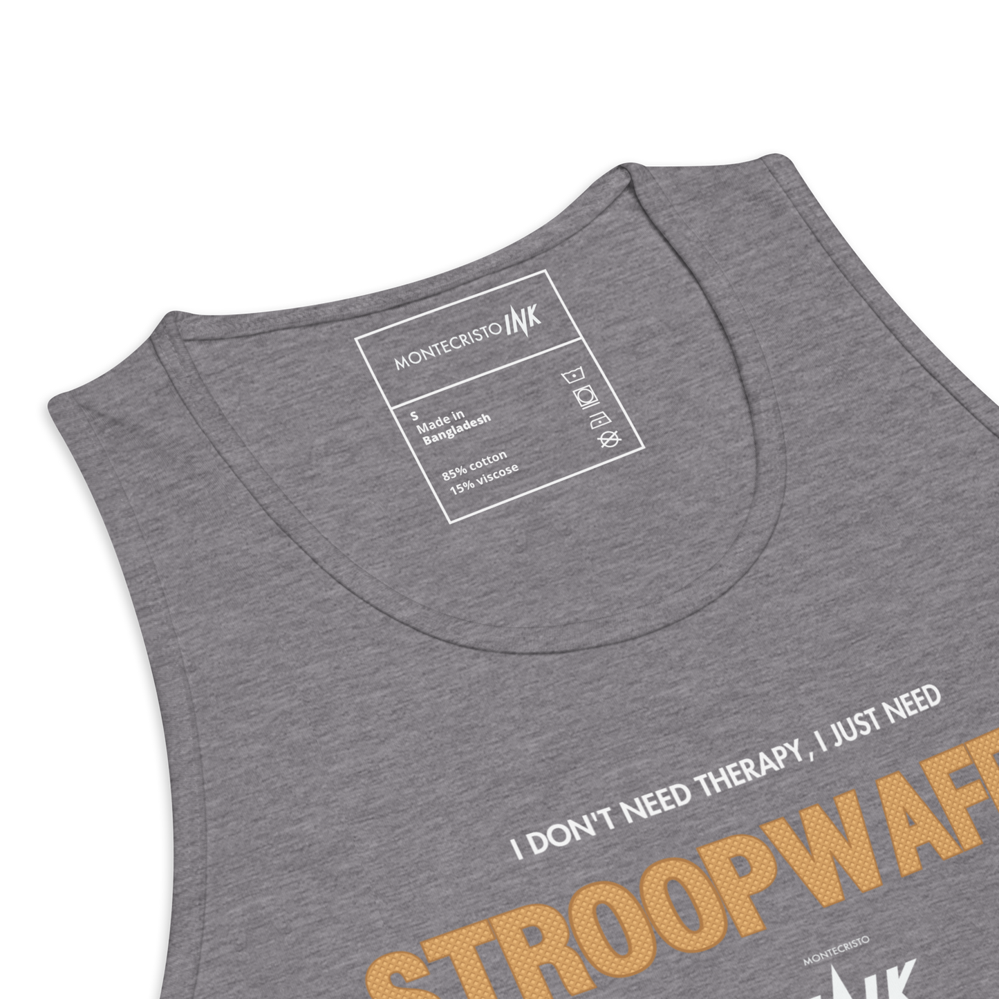 "I Don't Need Therapy, I Just Need STROOPWAFELS" EliteBlend Premium Tank Top