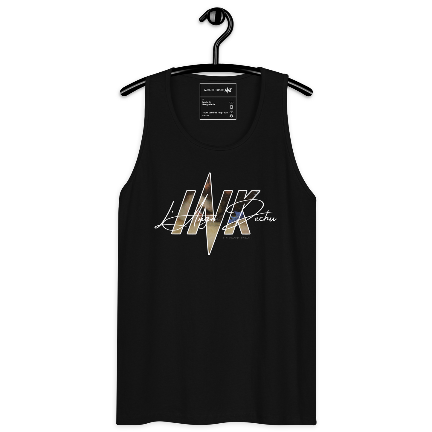 “L'Ange Dechu x Alexandre Cabanel” motif EliteBlend Premium Tank Top