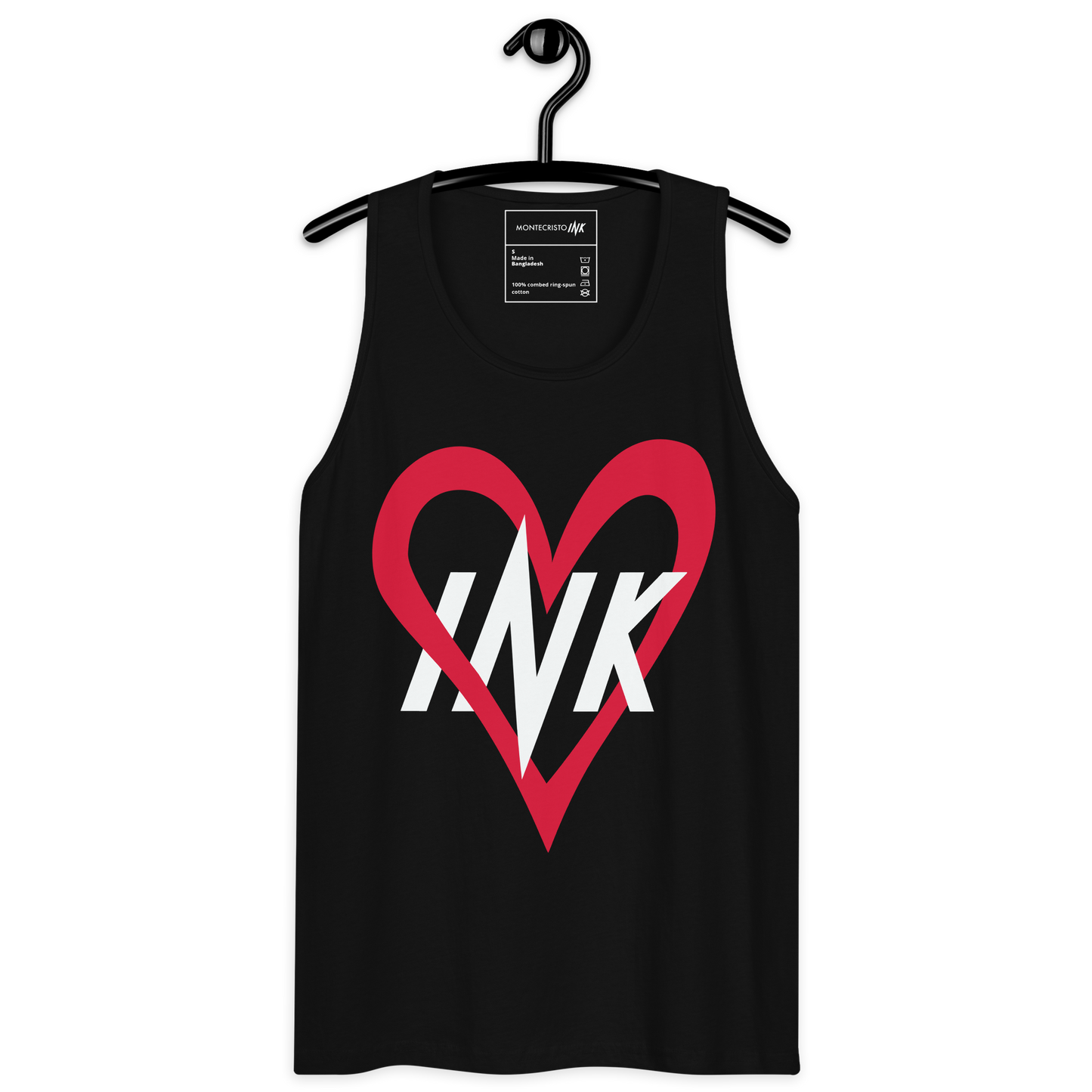 EliteBlend Premium Tank Top with "Ink Love" Iconic motif