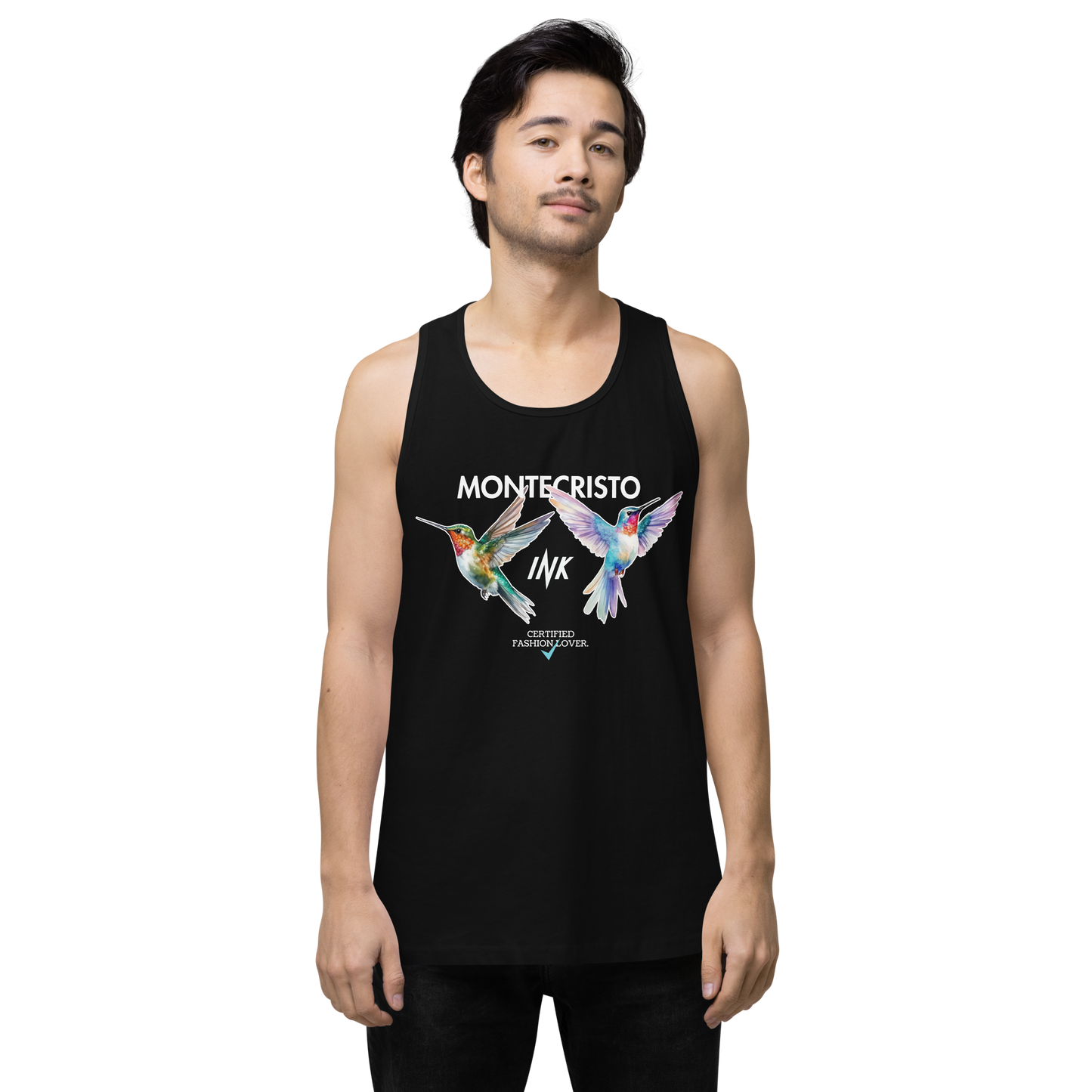 EliteBlend Premium Tank Top with "Certified Fashion Lover" motif