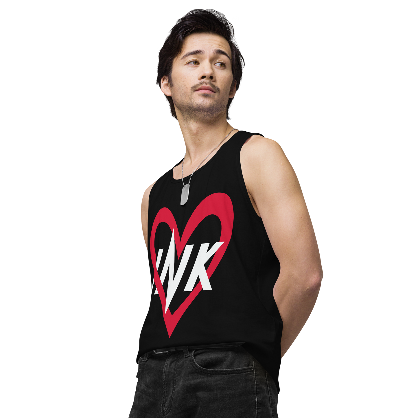 EliteBlend Premium Tank Top with "Ink Love" Iconic motif