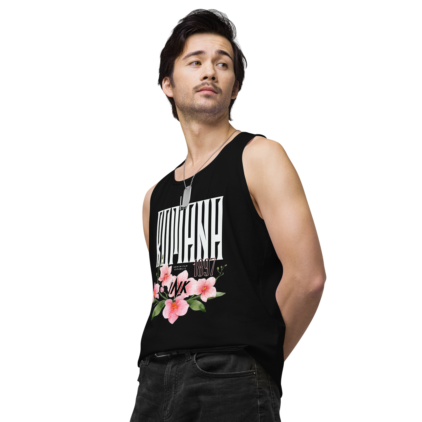 EliteBlend Premium Tank Top with “La Romana, 1897” motif