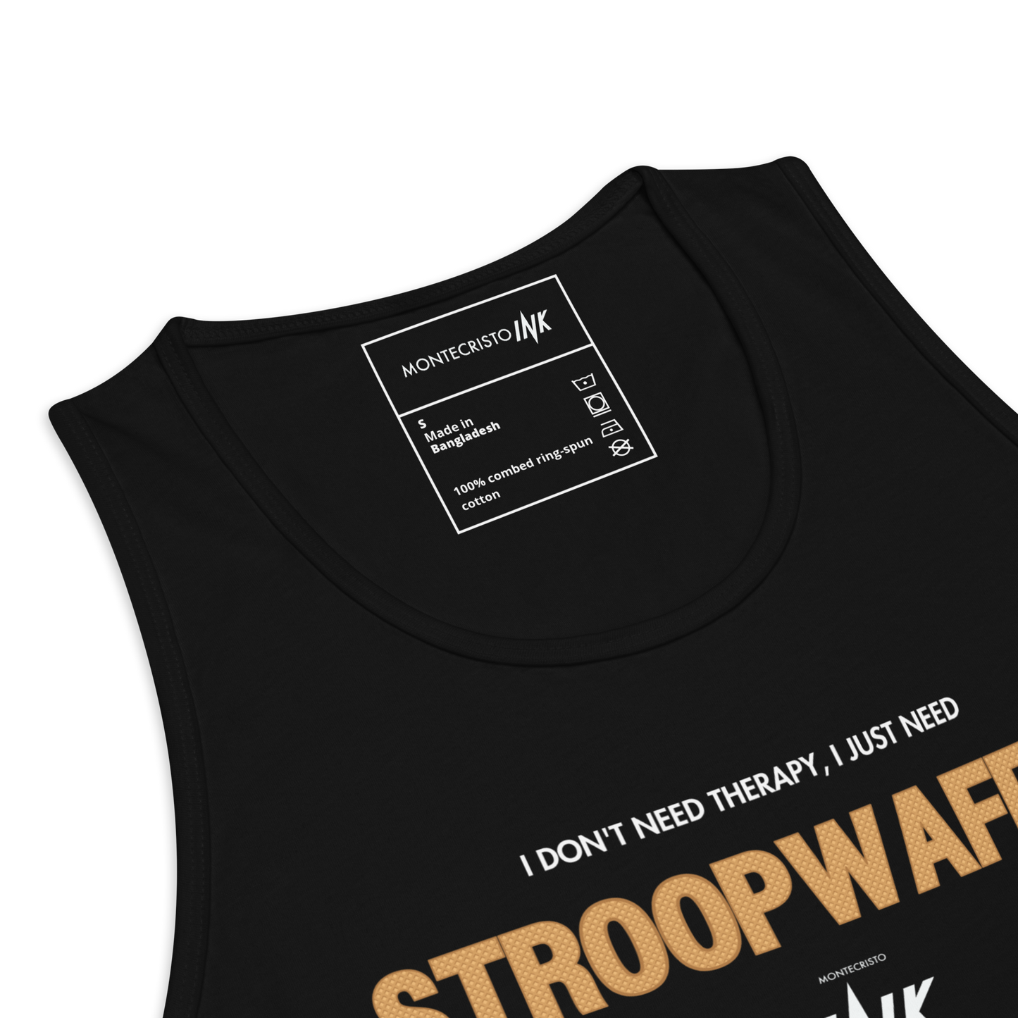 "I Don't Need Therapy, I Just Need STROOPWAFELS" EliteBlend Premium Tank Top