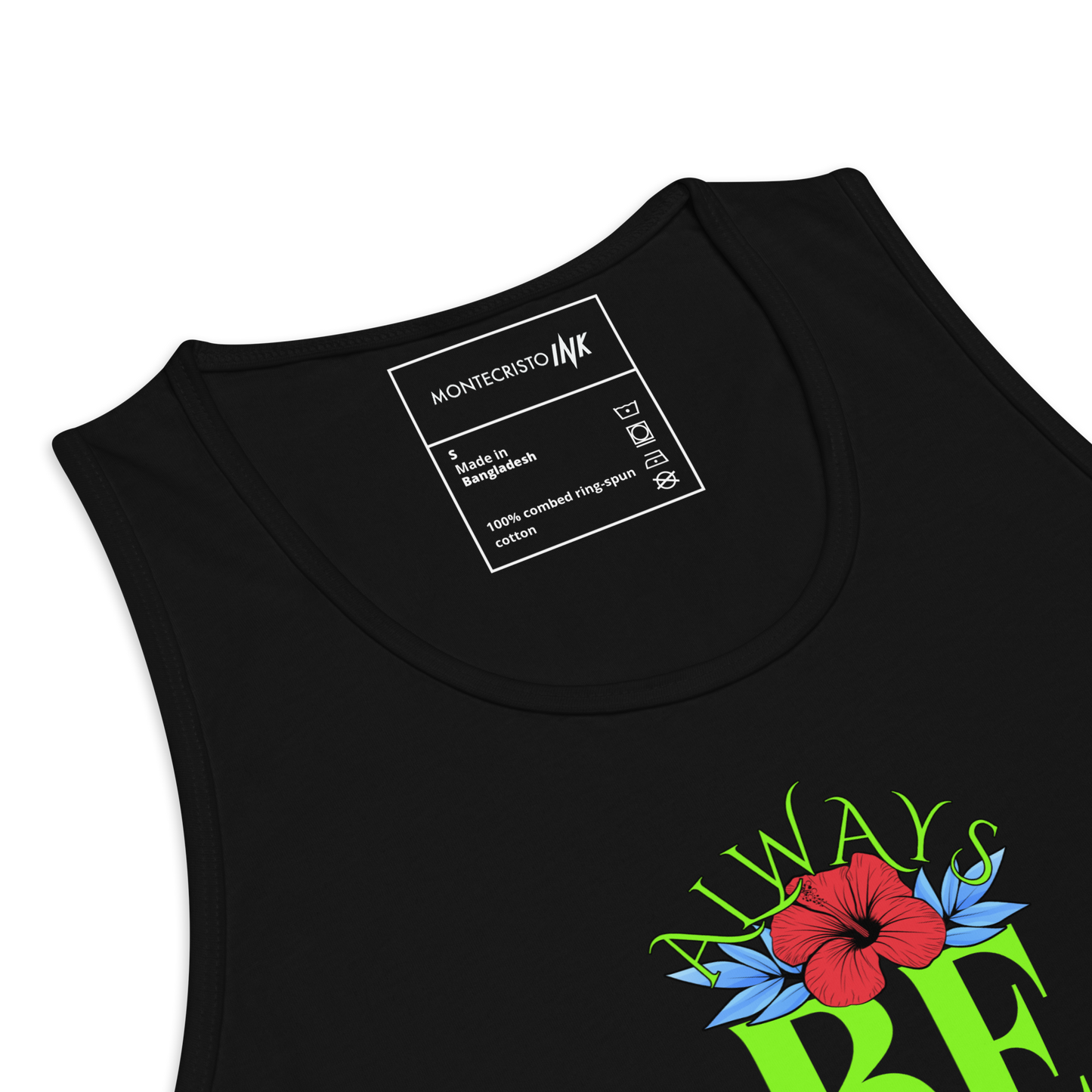 EliteBlend Premium Tank Top with “Always Be Brave” design