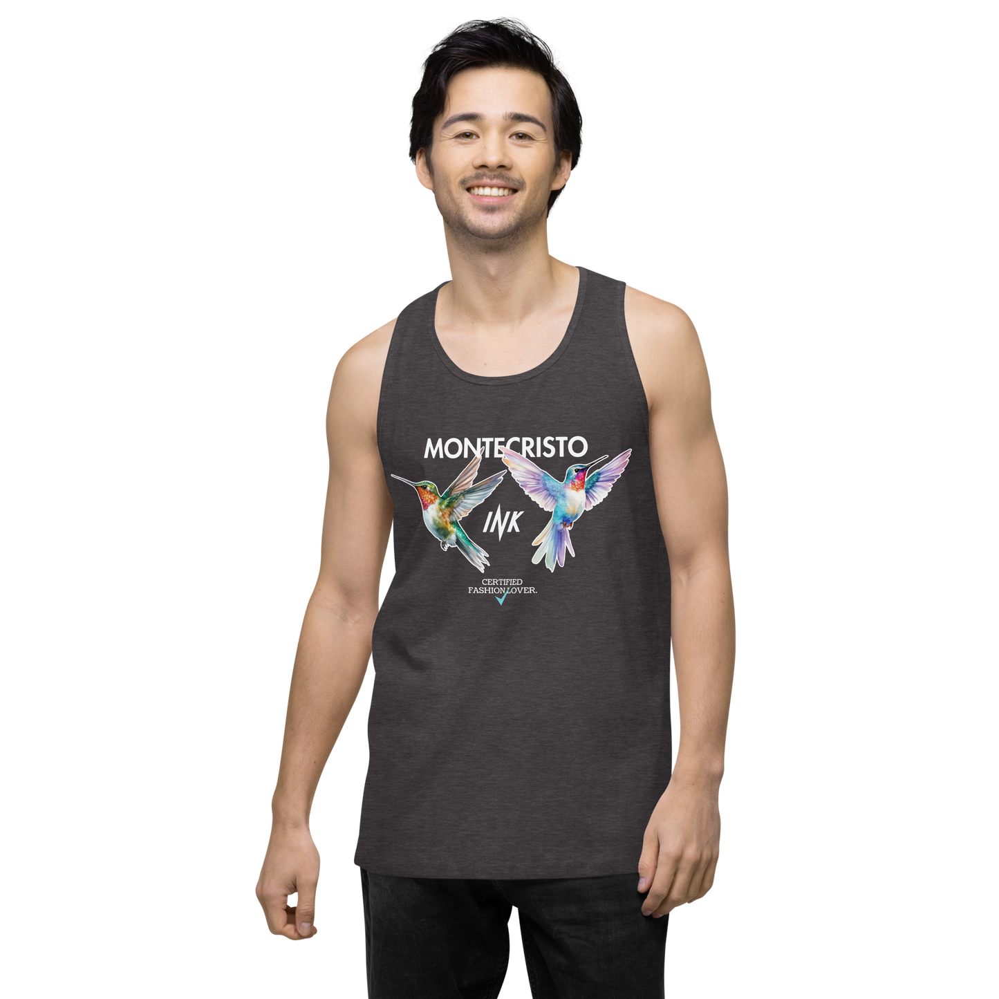 EliteBlend Premium Tank Top with "Certified Fashion Lover" motif