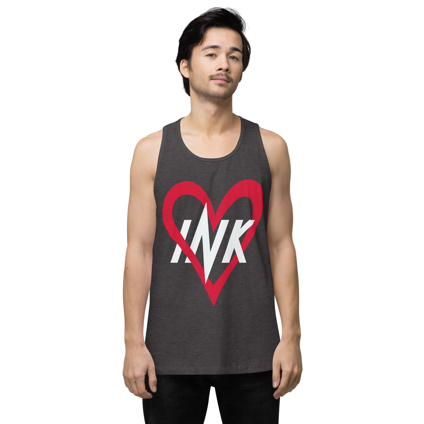 EliteBlend Premium Tank Top with "Ink Love" Iconic motif