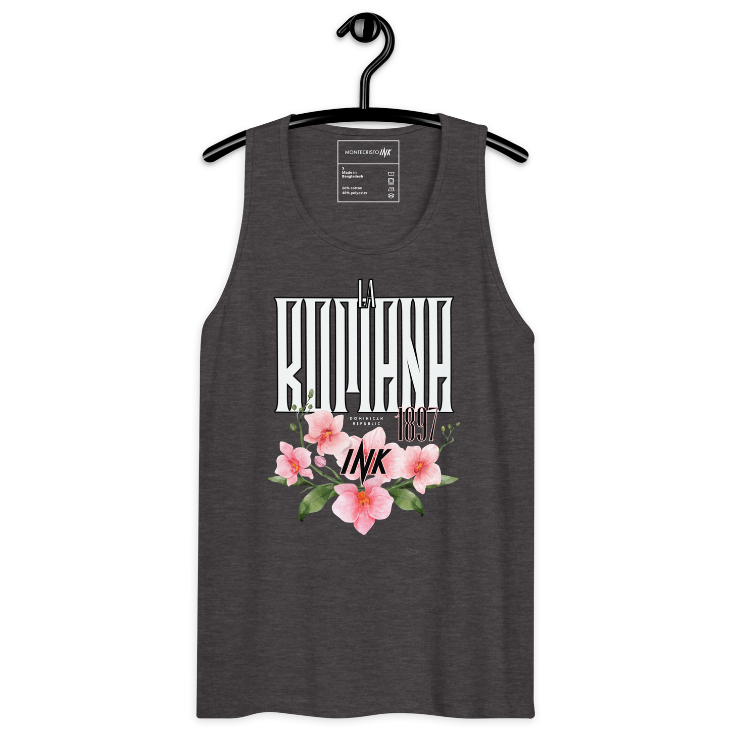 EliteBlend Premium Tank Top with “La Romana, 1897” motif