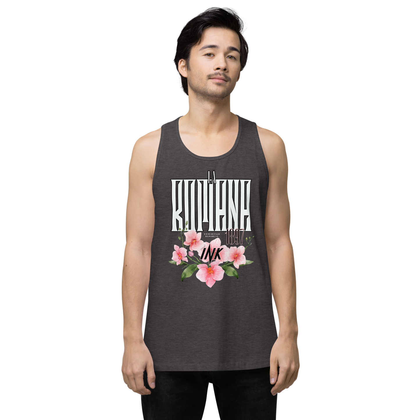 EliteBlend Premium Tank Top with “La Romana, 1897” motif