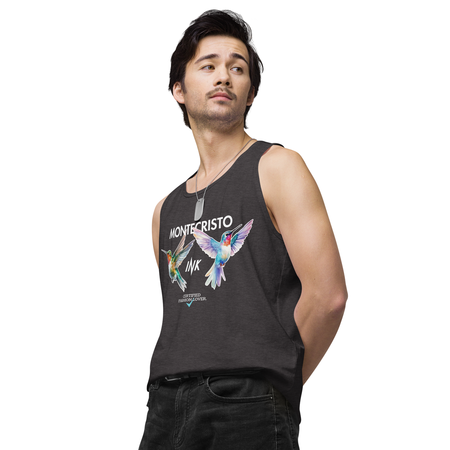 EliteBlend Premium Tank Top with "Certified Fashion Lover" motif