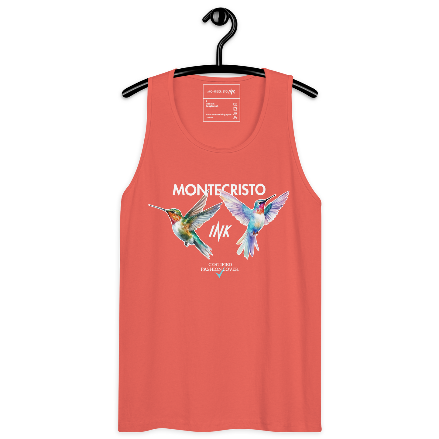 EliteBlend Premium Tank Top with "Certified Fashion Lover" motif