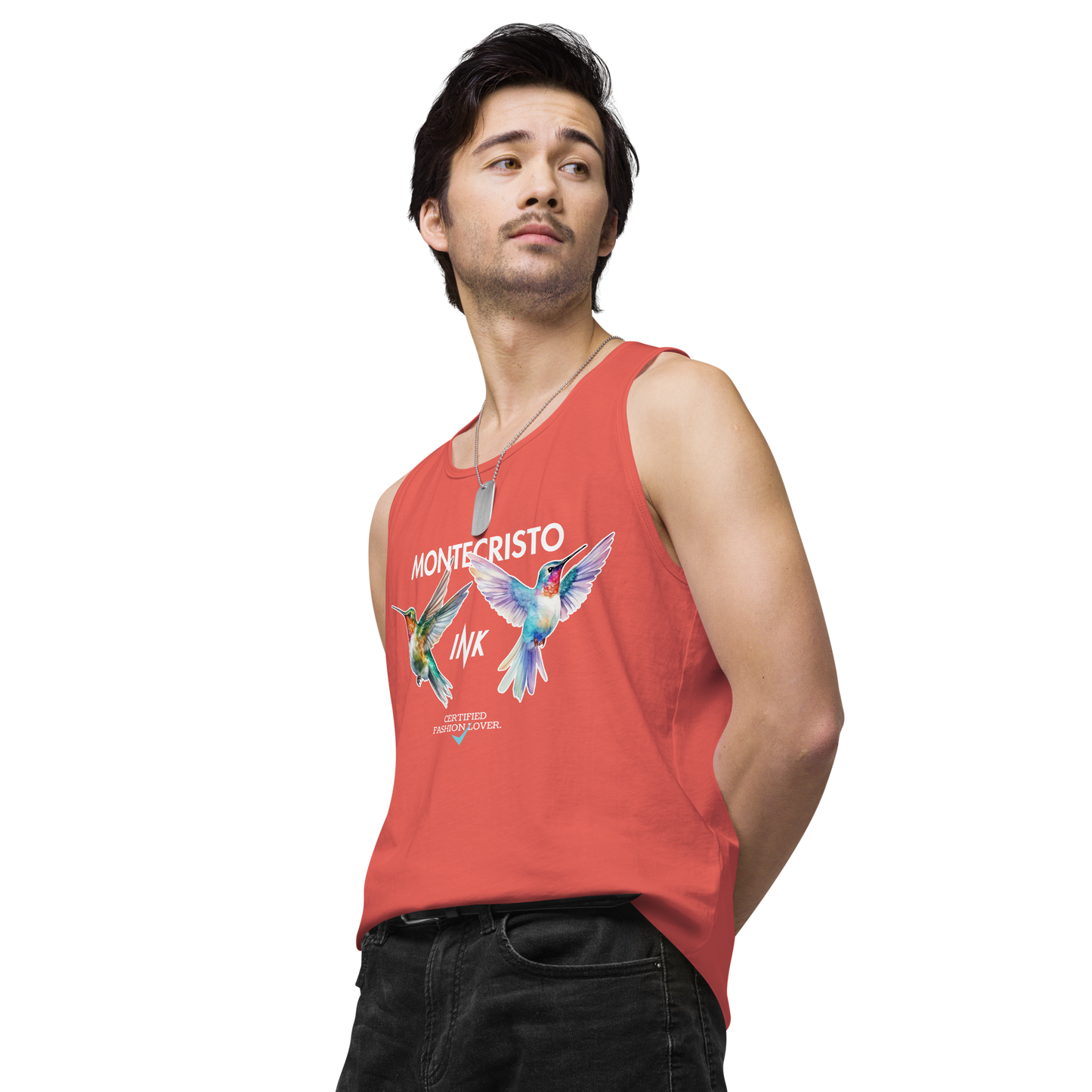 EliteBlend Premium Tank Top with "Certified Fashion Lover" motif