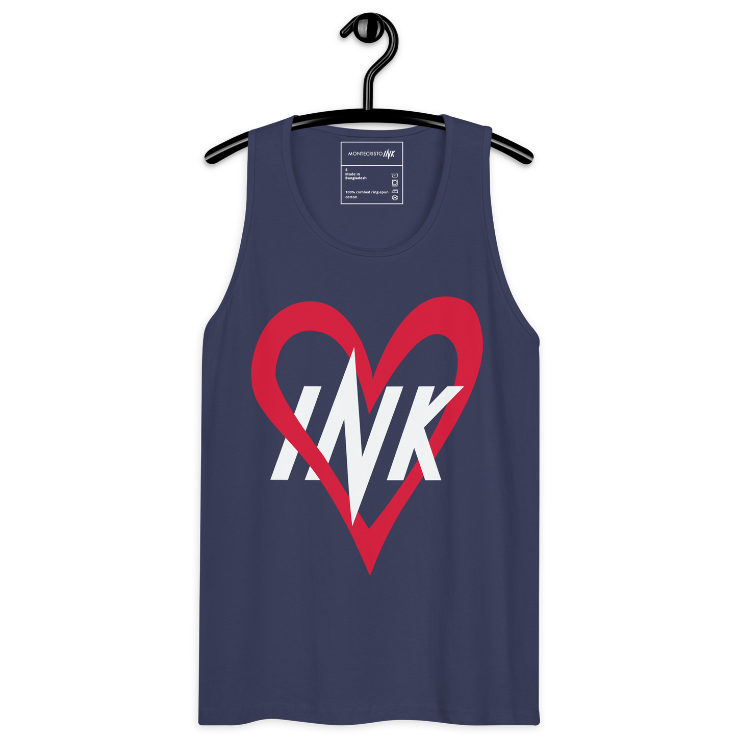 EliteBlend Premium Tank Top with "Ink Love" Iconic motif