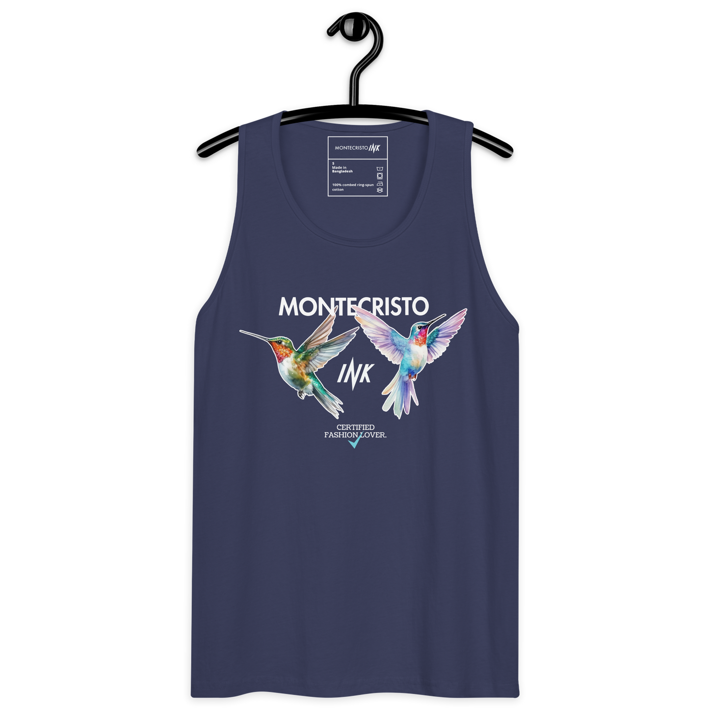 EliteBlend Premium Tank Top with "Certified Fashion Lover" motif