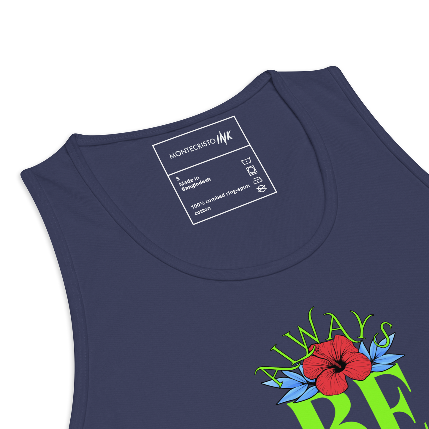 EliteBlend Premium Tank Top with “Always Be Brave” design