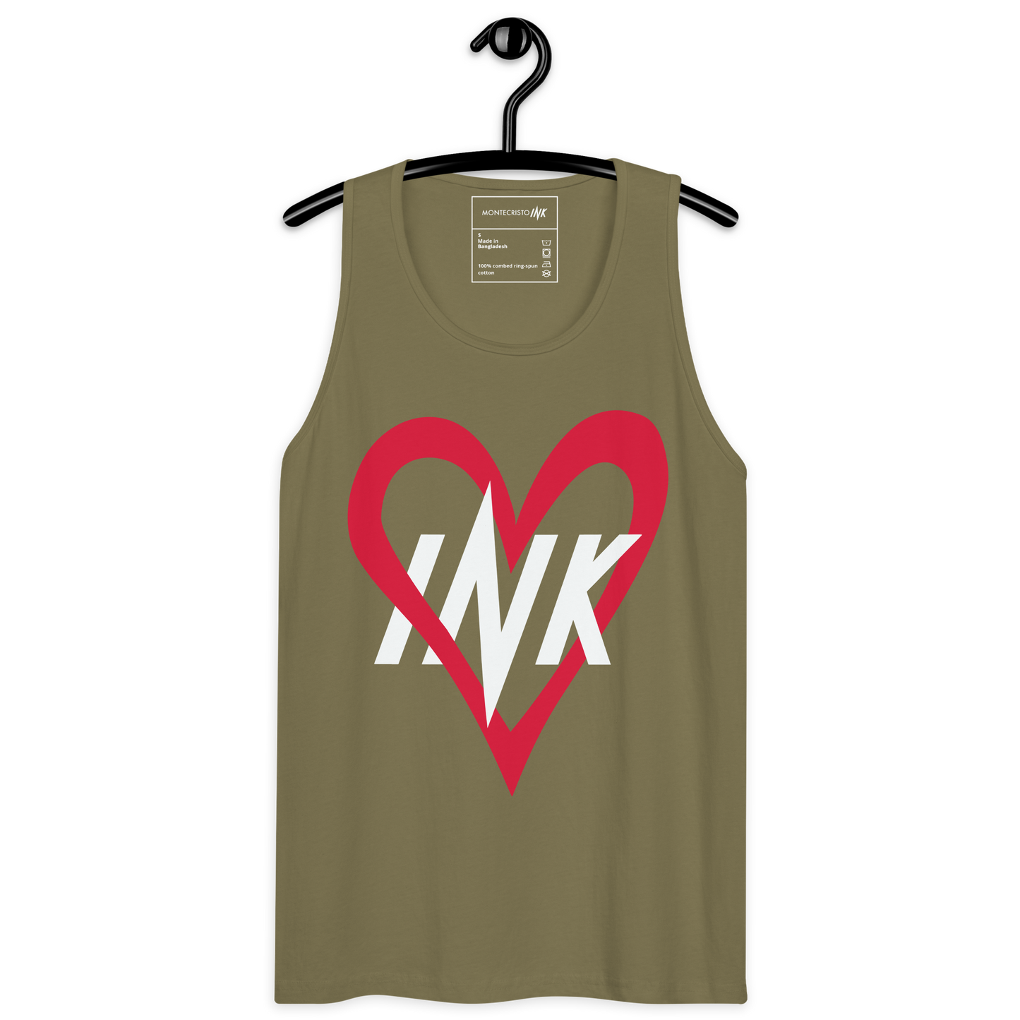 EliteBlend Premium Tank Top with "Ink Love" Iconic motif