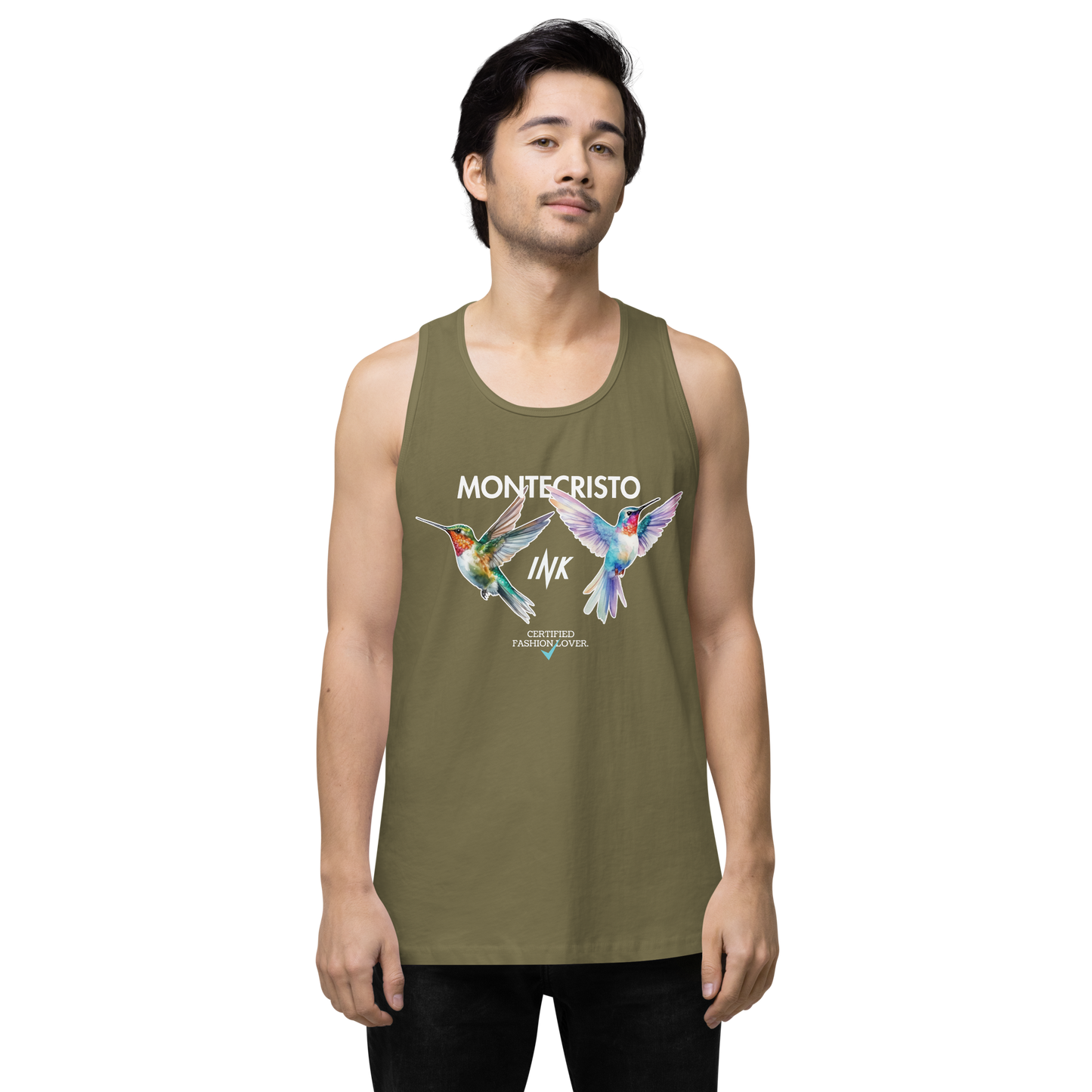 EliteBlend Premium Tank Top with "Certified Fashion Lover" motif