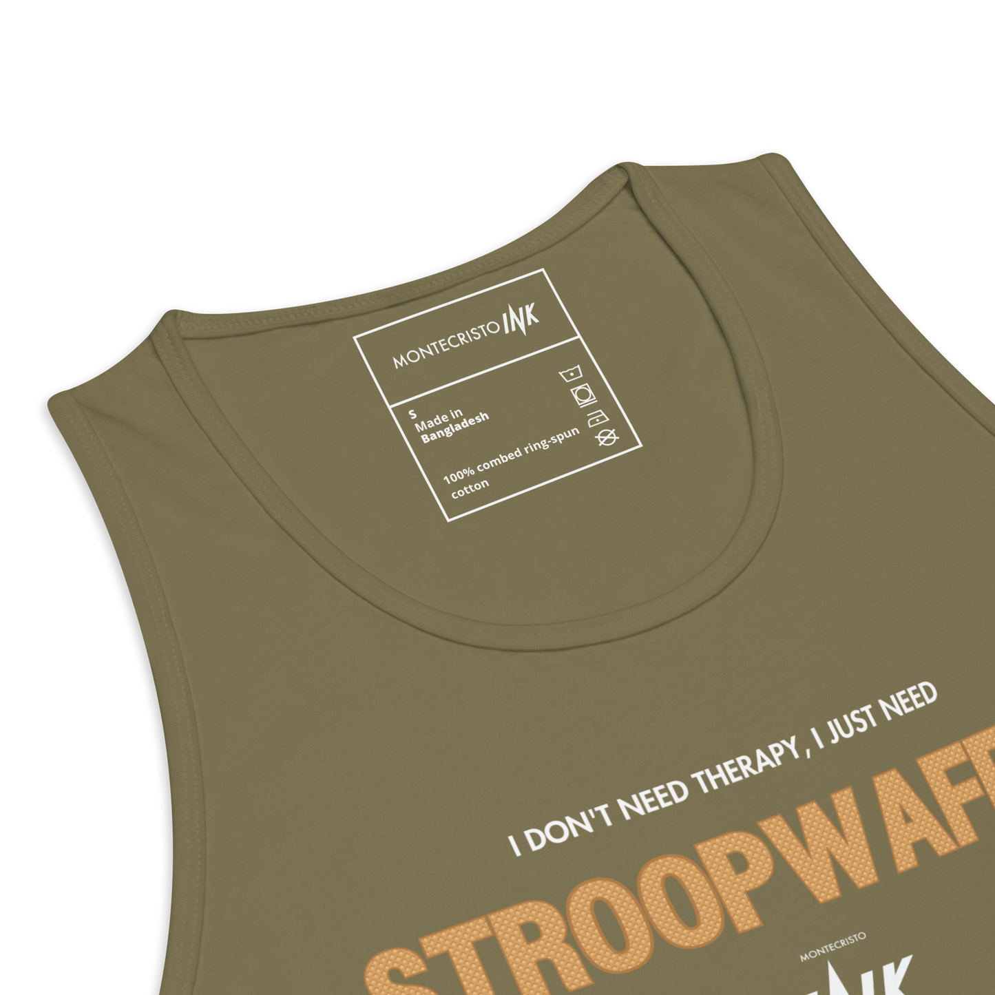 "I Don't Need Therapy, I Just Need STROOPWAFELS" EliteBlend Premium Tank Top