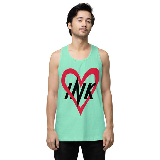 EliteBlend Premium Tank Top with "Ink Love" Iconic motif