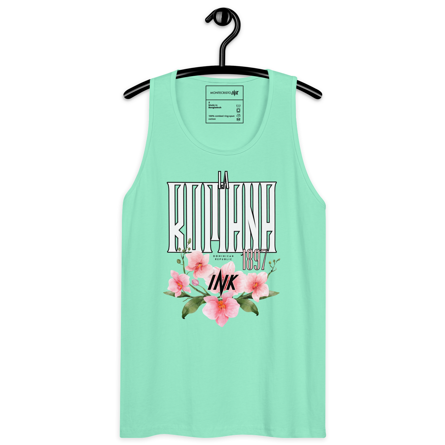 EliteBlend Premium Tank Top with “La Romana, 1897” motif