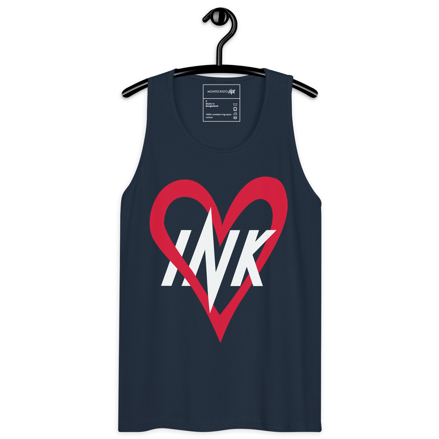 EliteBlend Premium Tank Top with "Ink Love" Iconic motif