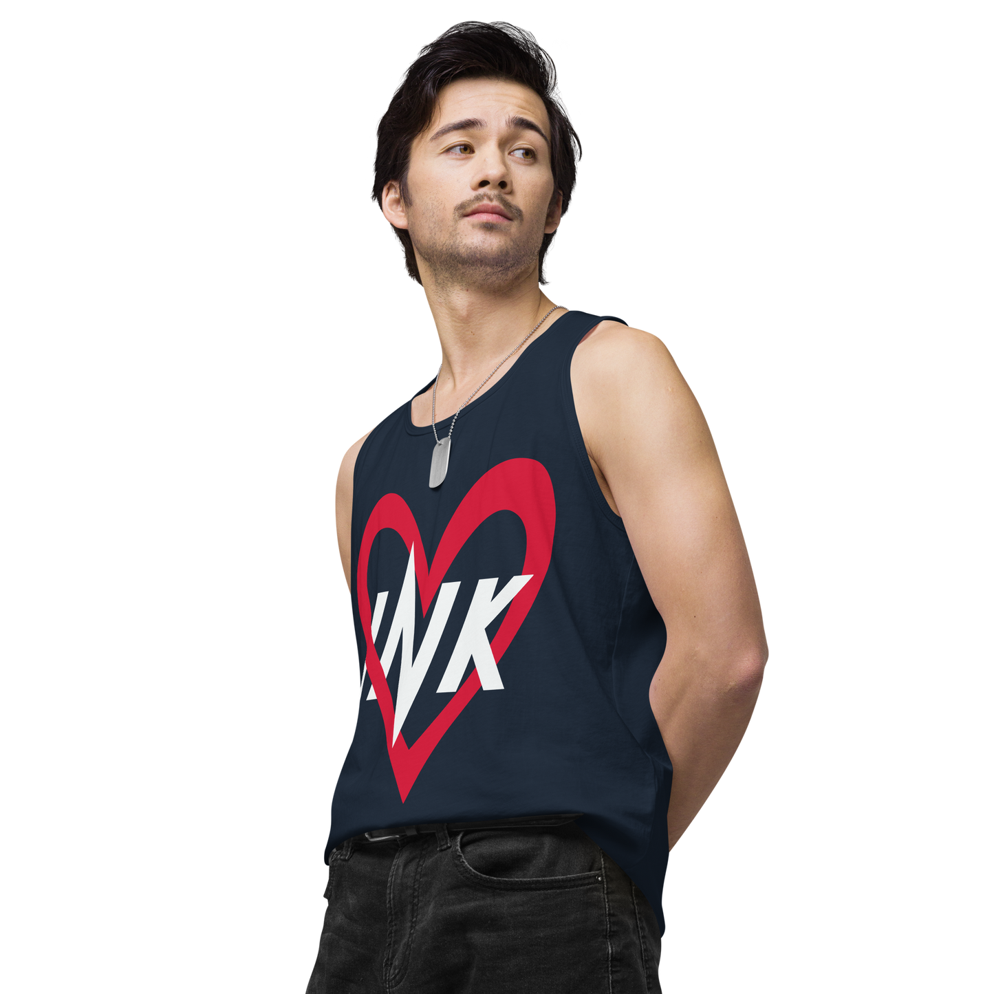 EliteBlend Premium Tank Top with "Ink Love" Iconic motif