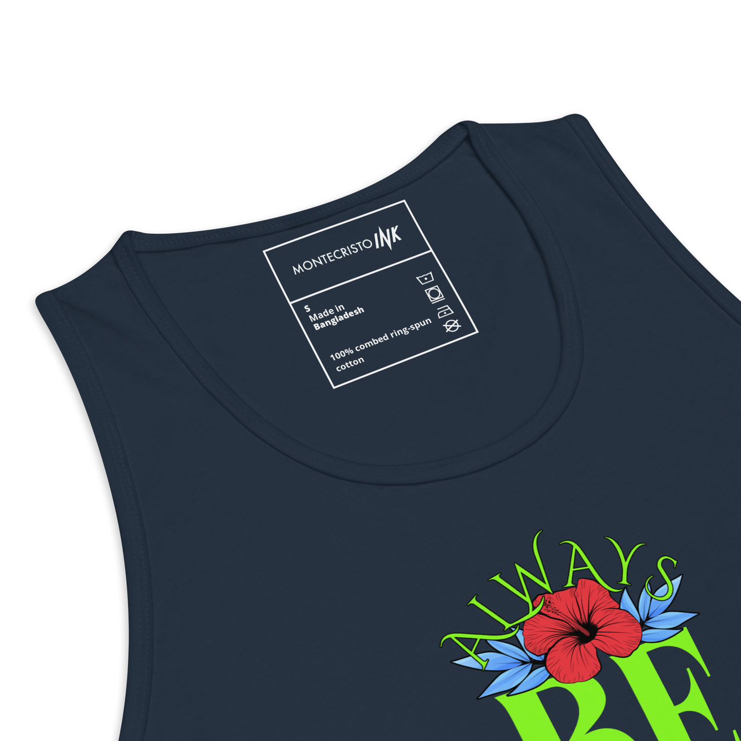 EliteBlend Premium Tank Top with “Always Be Brave” design