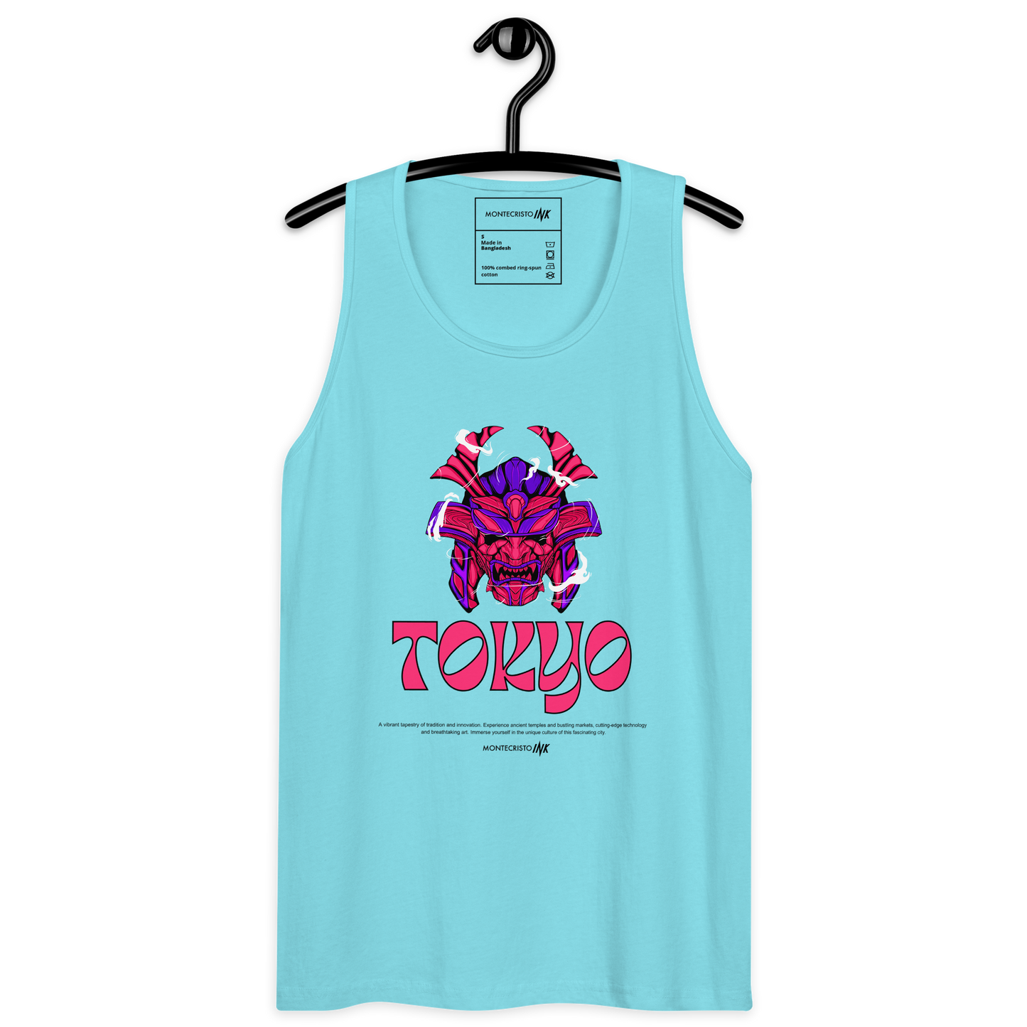 “Tokyo” print EliteBlend Premium Tank Top