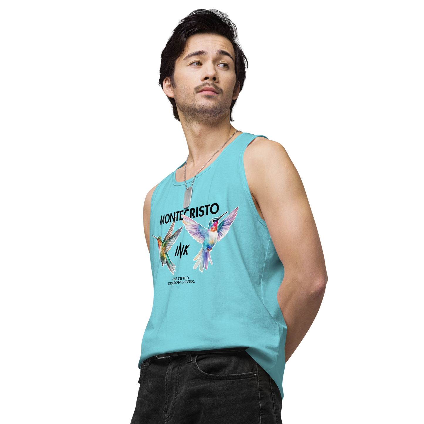 EliteBlend Premium Tank Top with "Certified Fashion Lover" motif